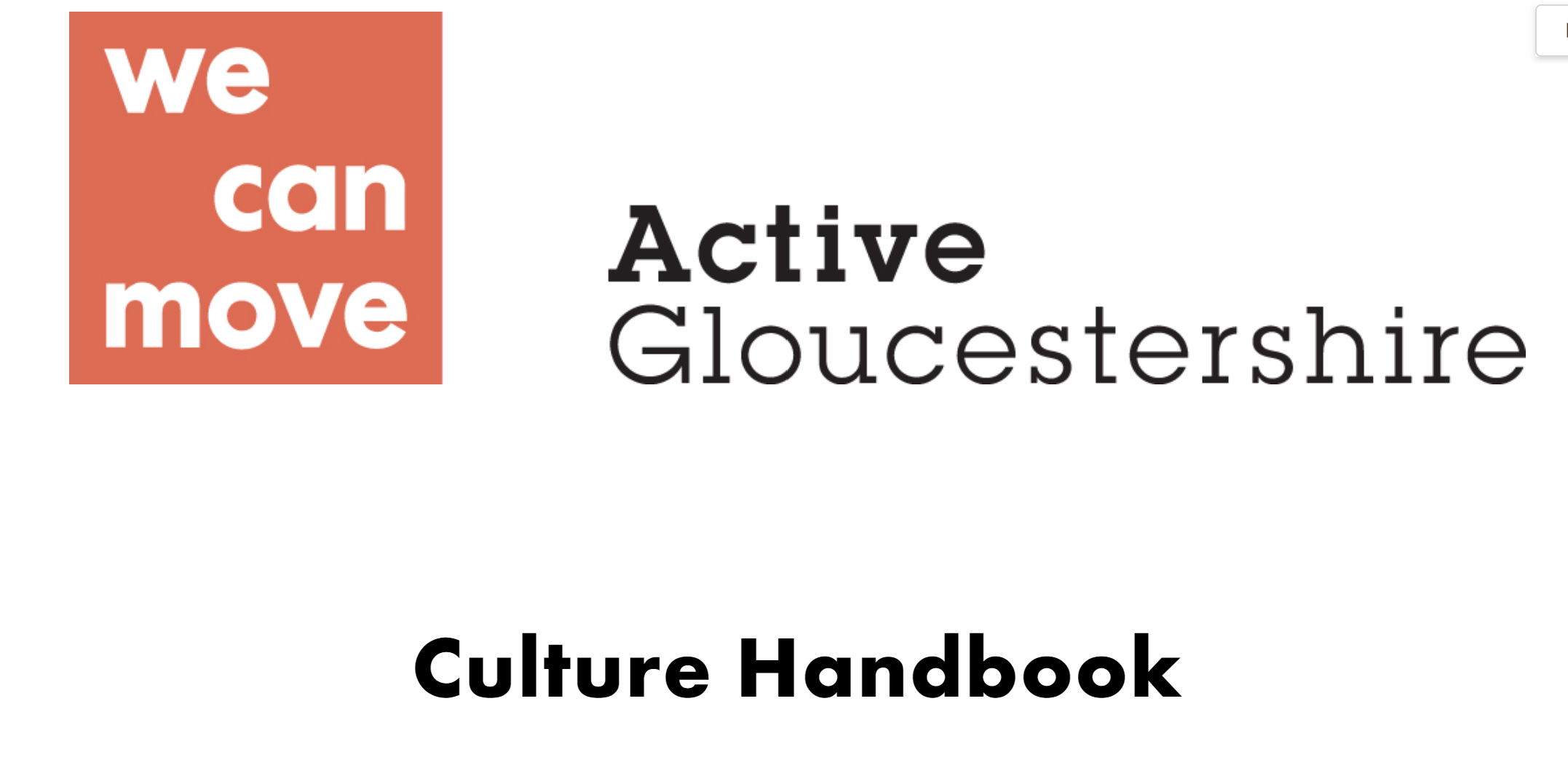 Culture Handbook | Active Gloucestershire